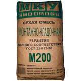 Монтажно-Кладочные смеси м200