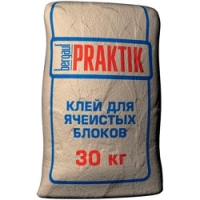 Клей Бергауф Практик для ячеистых пеноблоков