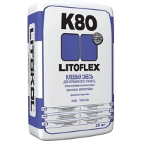 Клей Литофлекс К-80 ( Litoflex K-80 ) для керамогранита и теплых полов